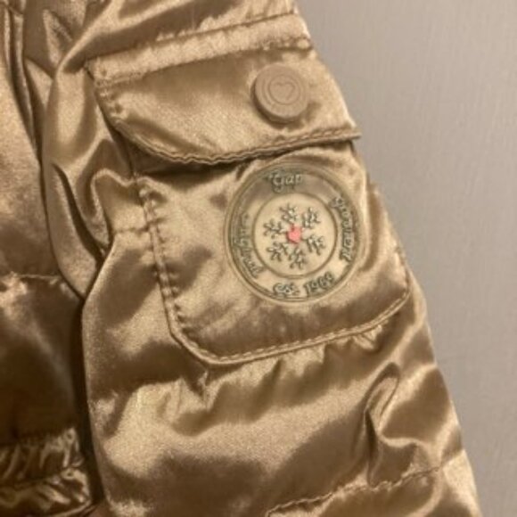 #12 Baby Gap Down Parka Gold, Size Toddler 18-24 Months - Picture 2 of 8